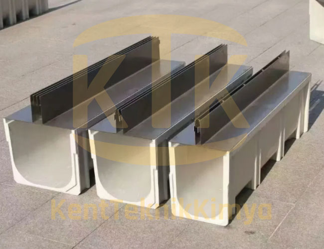 Fuga Drenaj Kanalı 200x1000x70 mm B125 - Aykomsan Döküm